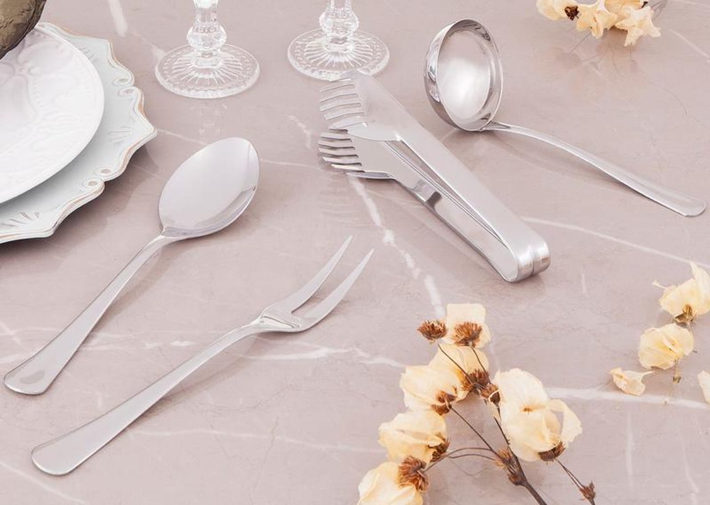 Conjunto de Utensílios Tramontina Inox Havana 4 Peças