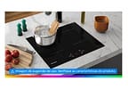 Cooktop 4 Bocas Indução Brastemp Vitrocerâmico - Touch com Timer Preto Acendimento Automático BDJ60