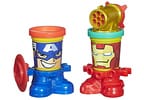 Pote Play-Doh Heróis 2 Peças com Acessório - Hasbro