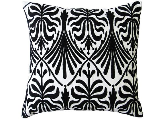 Capa de Almofada Quadrada 45x45cm - Jolitex Ternille Grega Delfos Geométrica