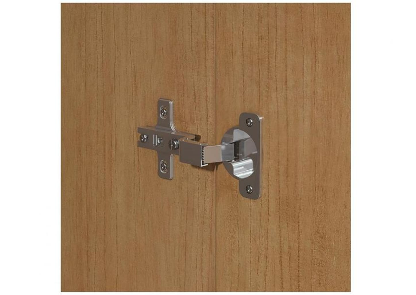 Guarda-roupa Casal com Espelho 3 Portas 6 Gavetas Caemmun Spazio