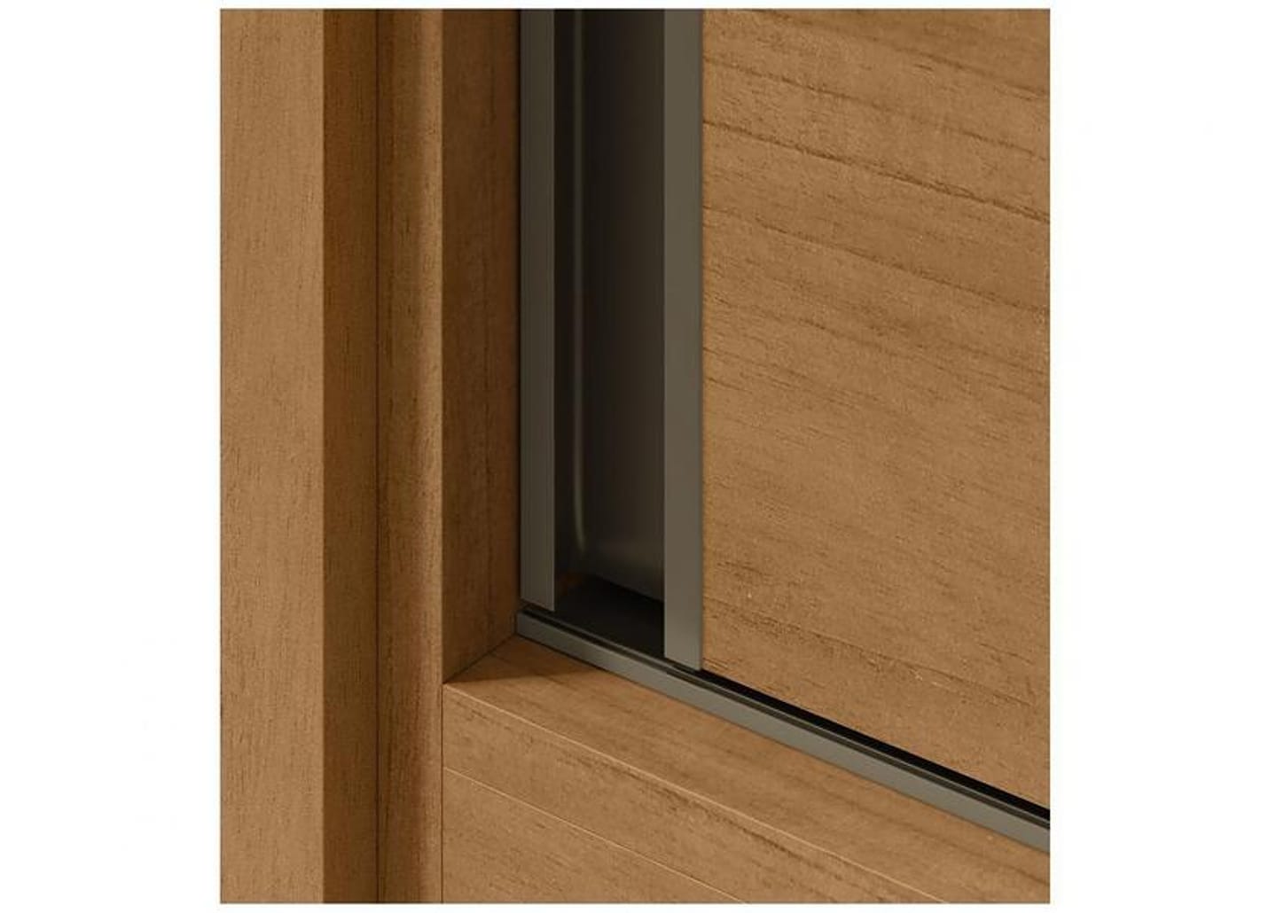 Guarda-roupa Casal com Espelho 3 Portas 6 Gavetas Caemmun Spazio