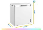 Freezer Horizontal Midea 200L MDRC280SLA011