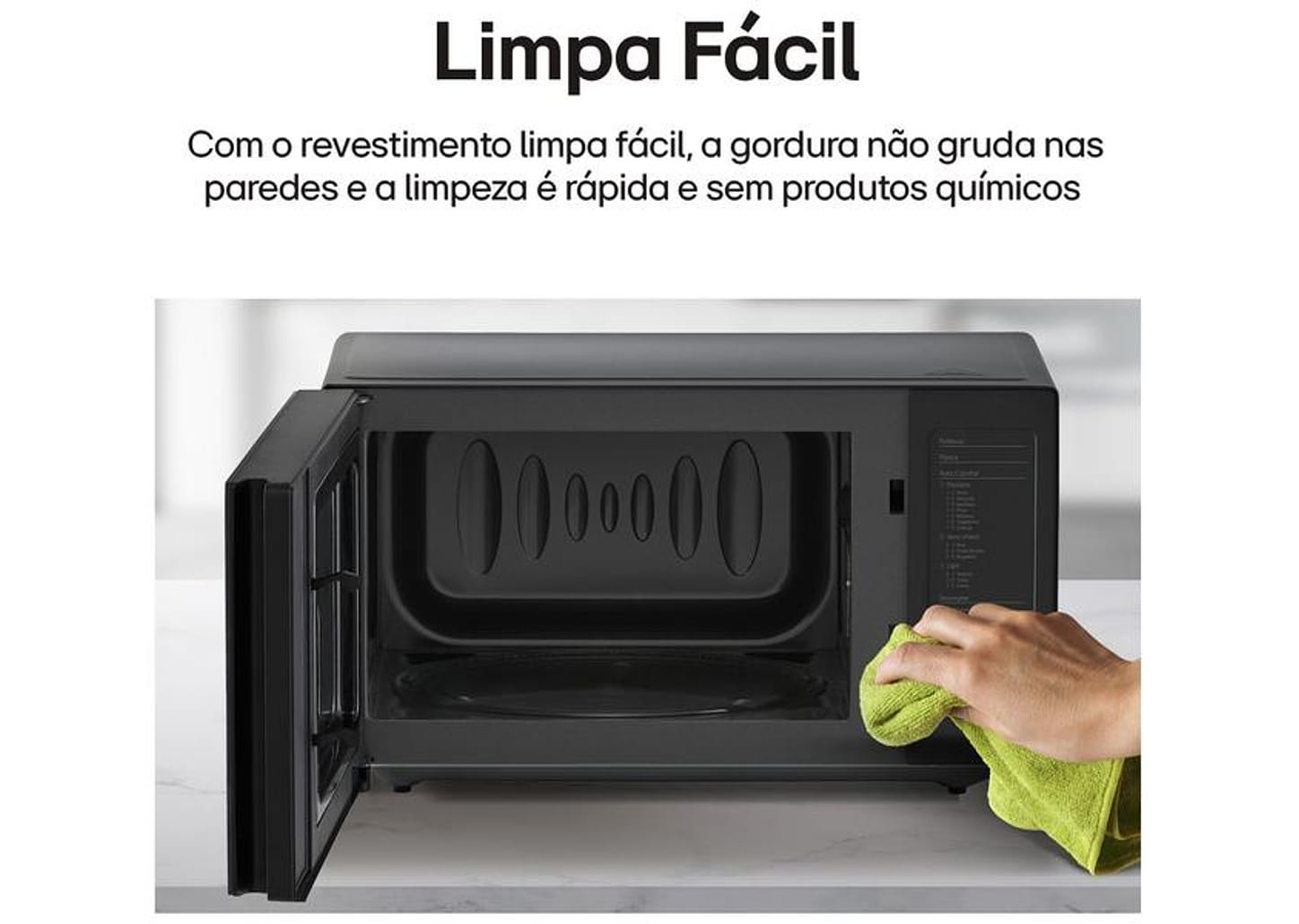 Micro-ondas LG 30L Espelhado Solo NeoChef MS3094NR.FBKFLGZ