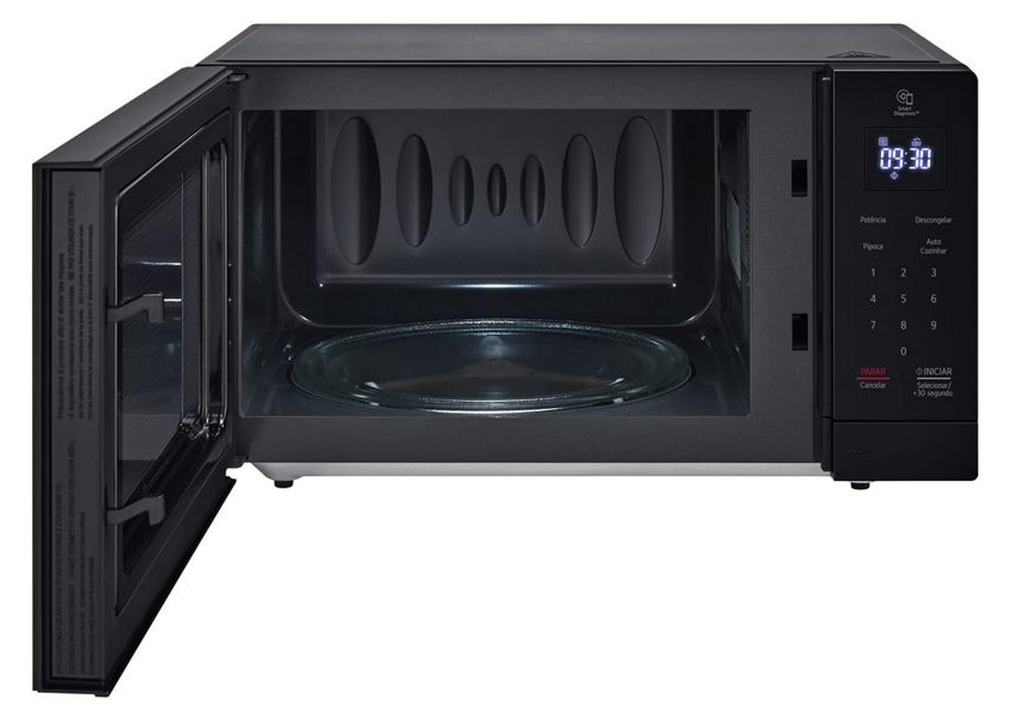 Micro-ondas LG 30L Preto Solo NeoChef MS3033DSA.FBKGLGZ