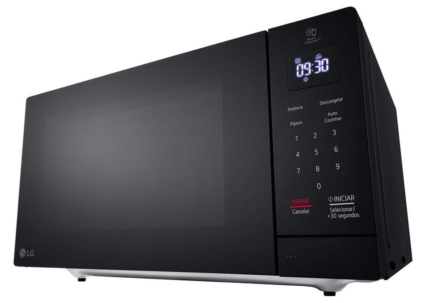 Micro-ondas LG 30L Preto Solo NeoChef MS3033DSA.FBKGLGZ