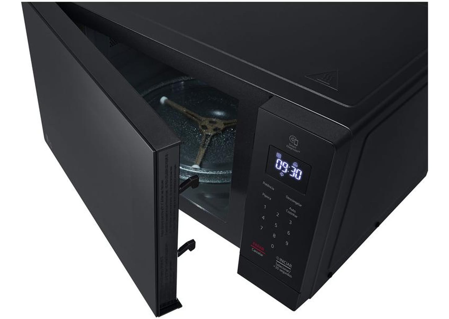 Micro-ondas LG 30L Preto Solo NeoChef MS3033DSA.FBKGLGZ