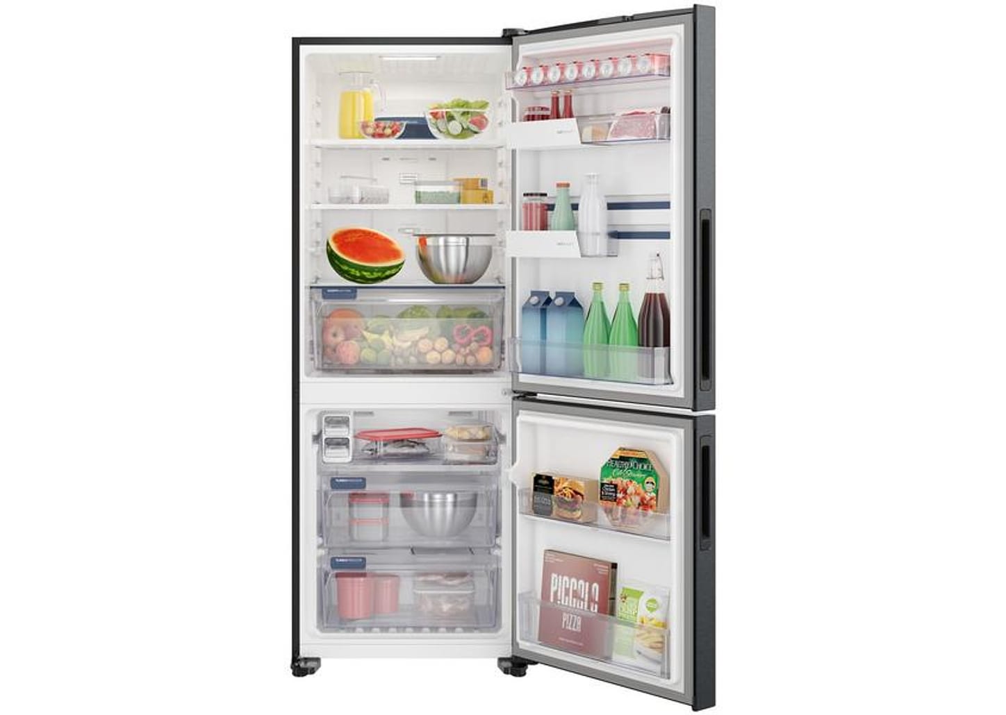 Geladeira/Refrigerador Electrolux Frost Free - Inverse Black Look 490L IB7B