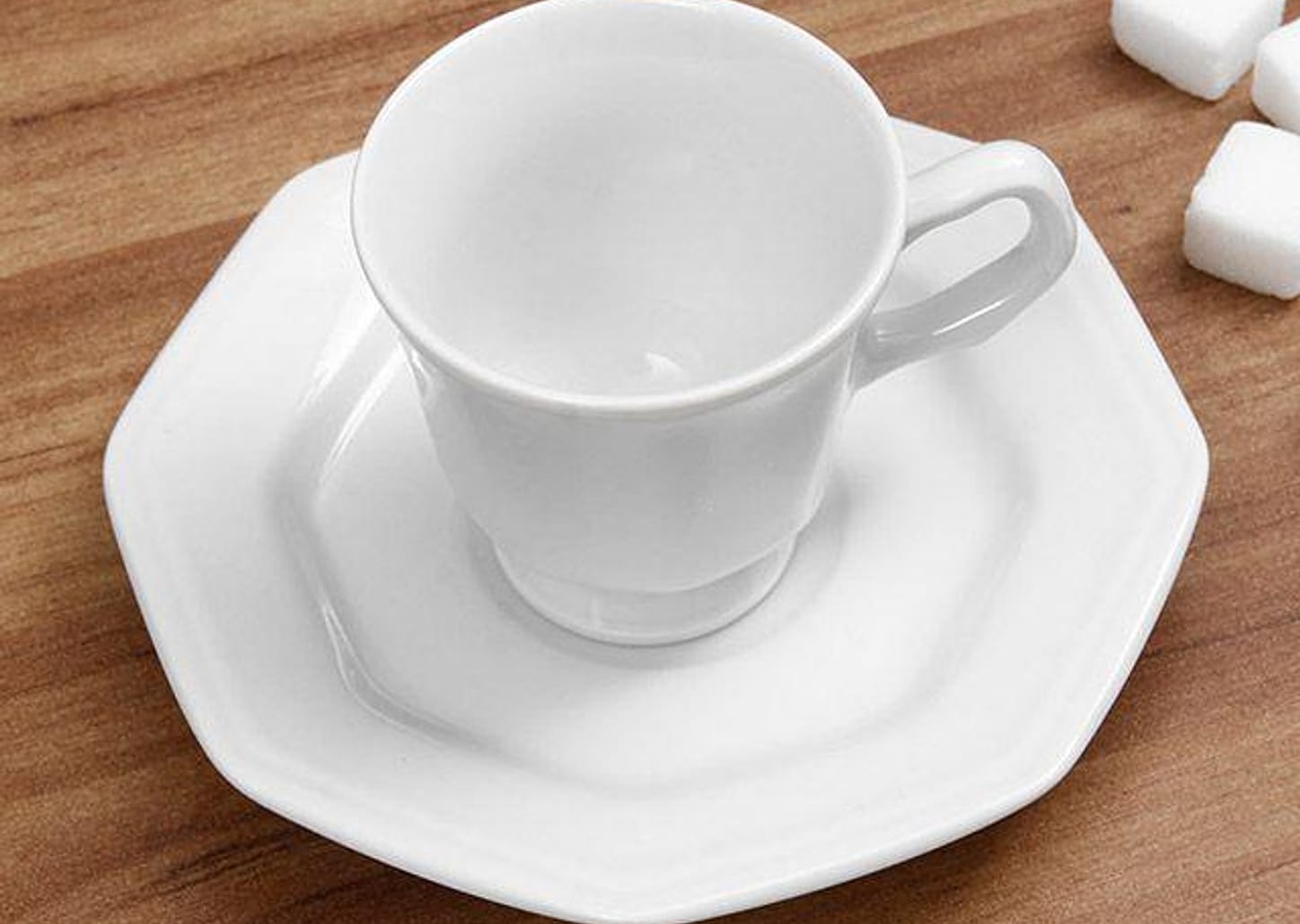 Jogo de Xícaras para Café Porcelana 12 Peças - Schmidt Floral Prisma