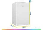 Frigobar Electrolux 122L Branco Efficient EM120