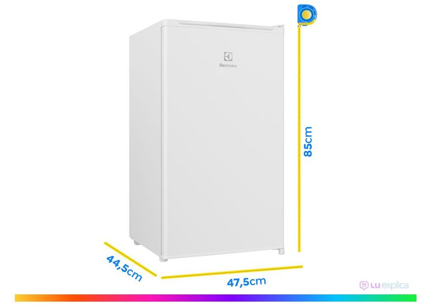 Frigobar Electrolux 90L Branco Efficient EM90