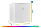 Frigobar Electrolux 47L Branco Efficient EM50