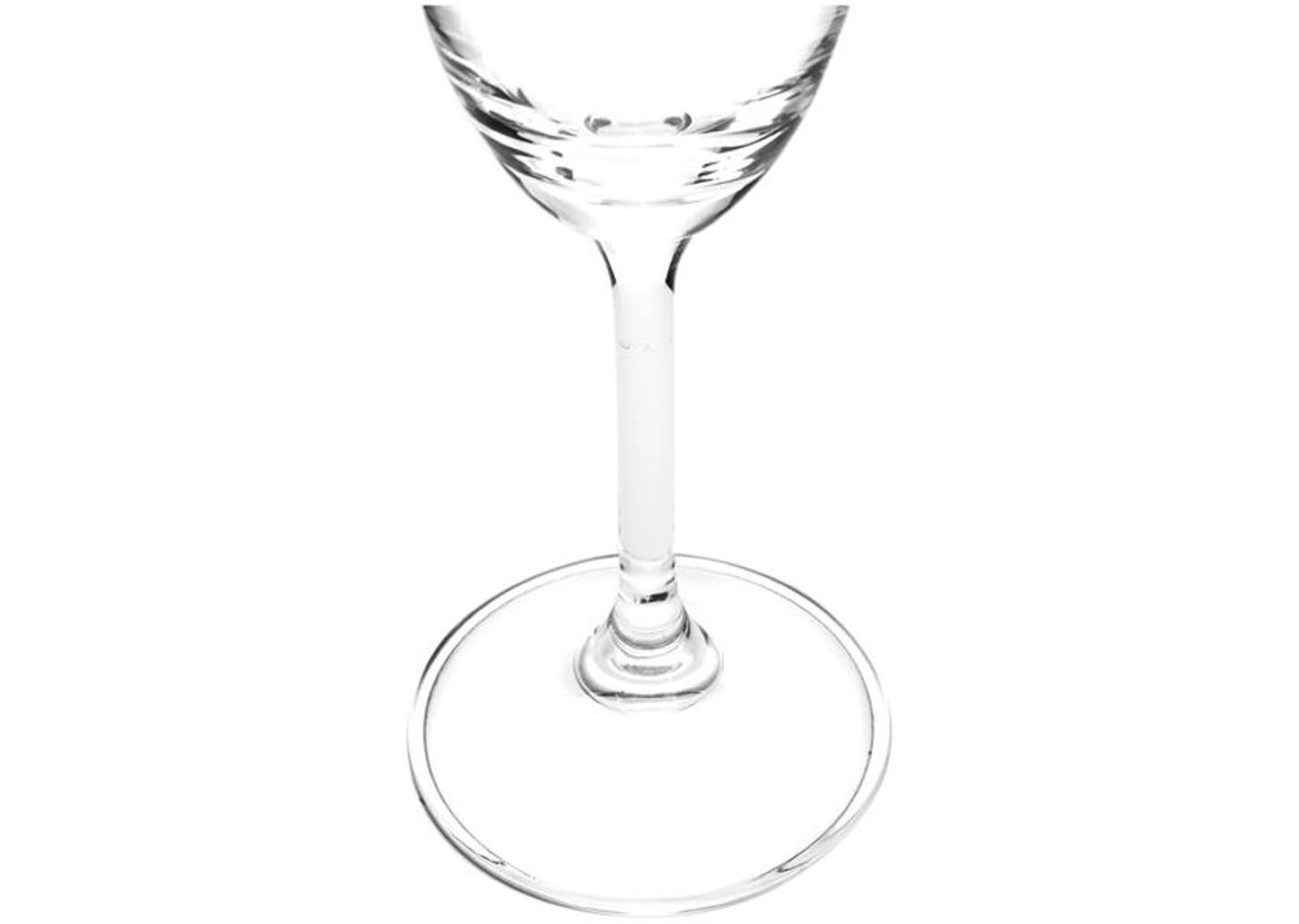 Jogo de Taças para Champagne Vidro 6 Peças 220ml - Bohemia Roberta