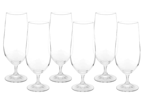 Jogo de Taças para Cerveja Cristal 380ml 6 Peças - Bohemia Gastro 4S032/380