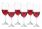 Jogo de Taças para Vinho Cristal 510ml 6 Peças - Bohemia Bárbara Suavignon