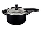 Panela de Pressão Tramontina Antiaderente 6L Preto e Prata Vancouver Effect
