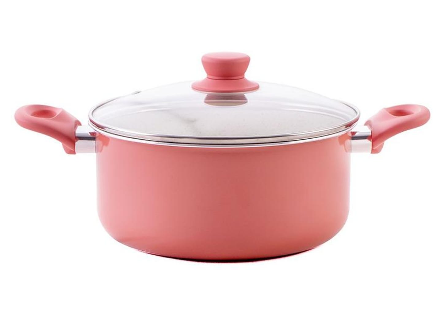 Jogo de Panelas Brinox de Alumínio Rosé 8 Peças Easy