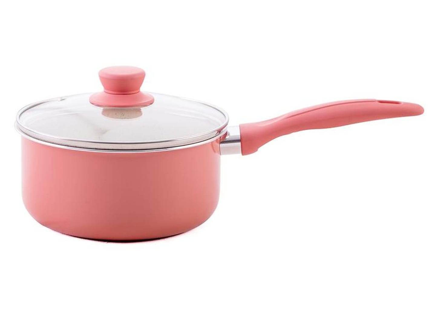 Jogo de Panelas Brinox de Alumínio Rosé 8 Peças Easy