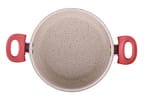 Jogo de Panelas Brinox de Alumínio Rosé 8 Peças Easy