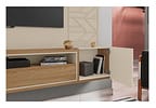 Painel para TV até 65” 1 Prateleira Caemmun Prisma