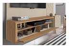 Painel para TV até 65” 1 Prateleira Caemmun Prisma