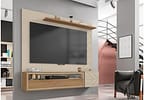 Painel para TV até 65” 1 Prateleira Caemmun Prisma