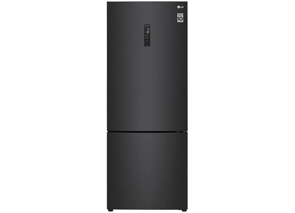 Geladeira/Refrigerador LG Frost Free Smart Preta 451L Inox Look GC-B569NQLC.AMCFSBS