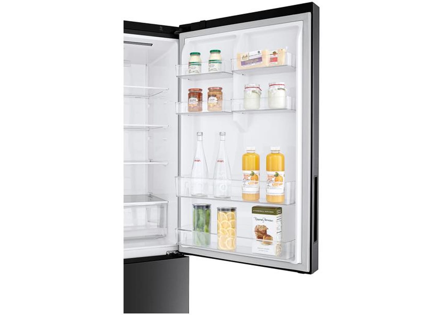 Geladeira/Refrigerador LG Frost Free Smart Preta 451L Inox Look GC-B569NQLC.AMCFSBS