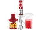 Mixer 2 em 1 Mondial 500W Vermelho e Inox - M-10 2 Velocidades