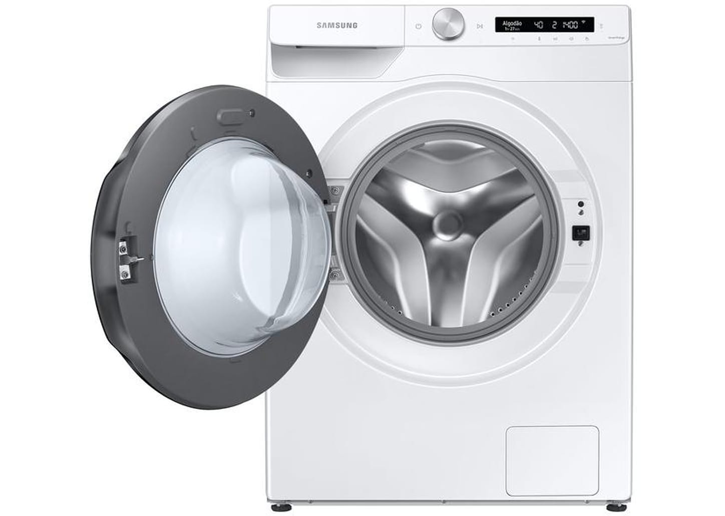 Lava e Seca Samsung 13kg Smart WD5000T Digital Inverter 3 em 1 Água Quente e Fria Branca