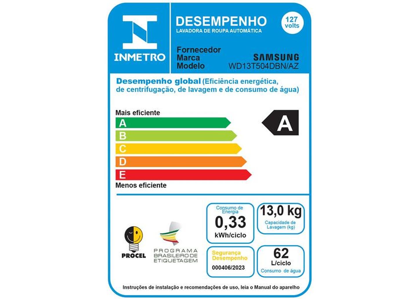Lava e Seca Samsung 13kg Smart WD5000T Digital Inverter 3 em 1 Água Quente e Fria Cinza