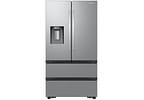 Geladeira/Refrigerador Samsung Smart Frost Free French Door Prata 467L com Dispenser de Água e Gelo RF26CG740