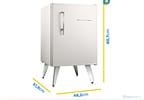 Frigobar Brastemp 76L Branco Retrô BRA08HB
