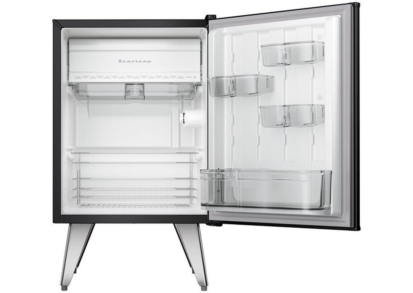 Frigobar Brastemp 76L Preto Retrô BRA08HE