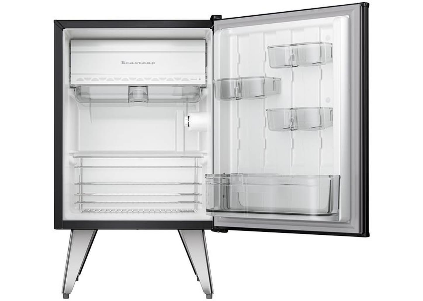 Frigobar Brastemp 76L Preto Retrô BRA08HE