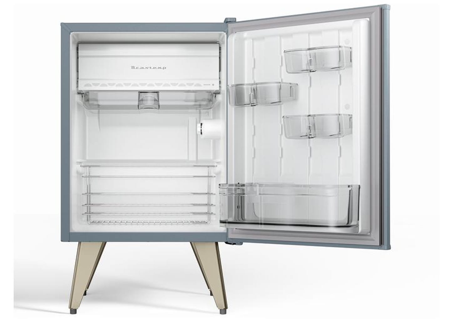 Frigobar Brastemp 76L Azul Retrô BRA08HW