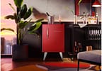 Frigobar Brastemp 76L Vermelho Retrô BRA08HV