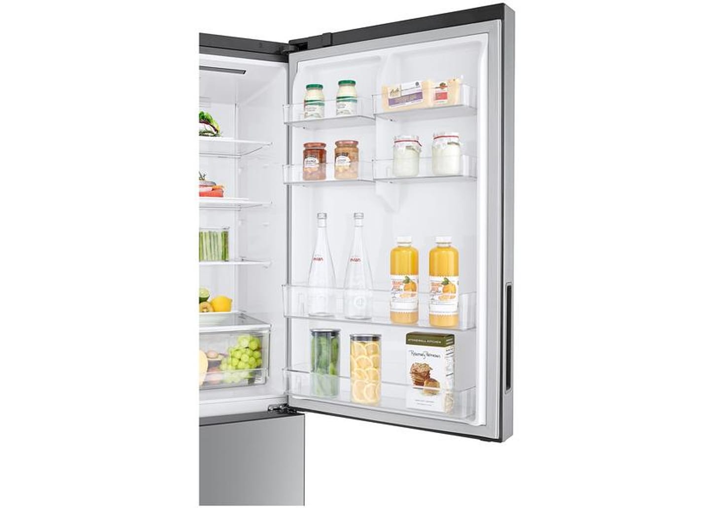 Geladeira/Refrigerador LG Frost Free Smart Inverse - Prata 451L Inox Look GC-B569NLLM.APZFSBS