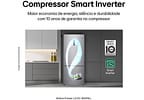 Geladeira/Refrigerador LG Frost Free Smart Inverse - Prata 451L Inox Look GC-B569NLLM.APZFSBS