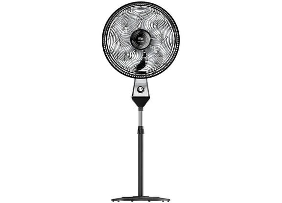 Ventilador Wap Flow Turbo 50cm 8 Pás 3 Velocidades Preto e Cinza