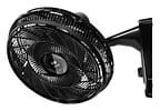 Ventilador 2 em 1 Wap Flow Turbo 50cm 8 Pás 3 Velocidades Preto e Cinza