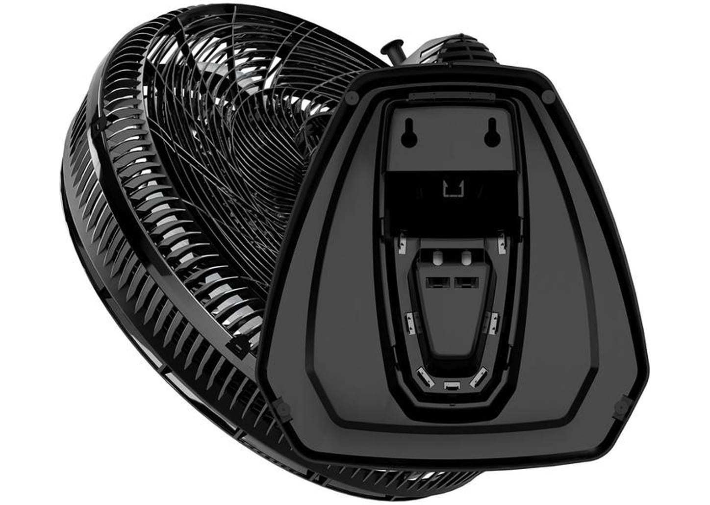 Ventilador 2 em 1 Wap Flow Turbo 50cm 8 Pás 3 Velocidades Preto e Cinza