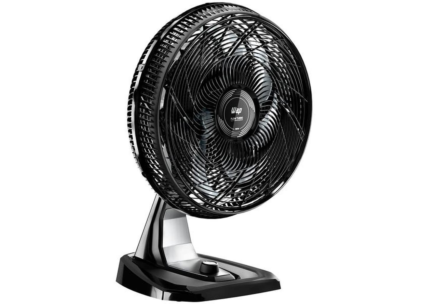 Ventilador 2 em 1 Wap Flow Turbo 50cm 8 Pás 3 Velocidades Preto e Cinza