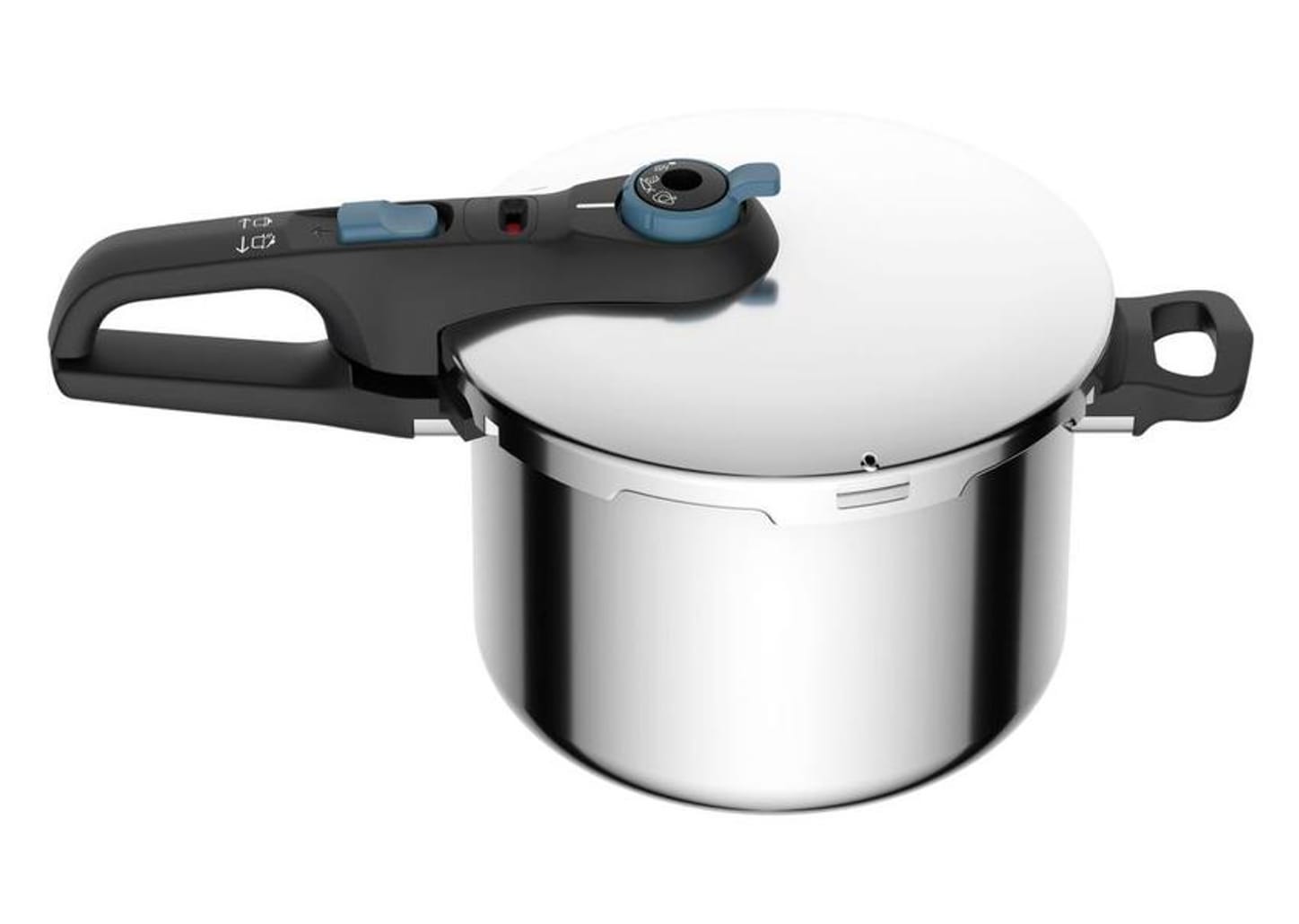 Panela de Pressão Rochedo Inox 6L Fechamento Externo Secure Trendy