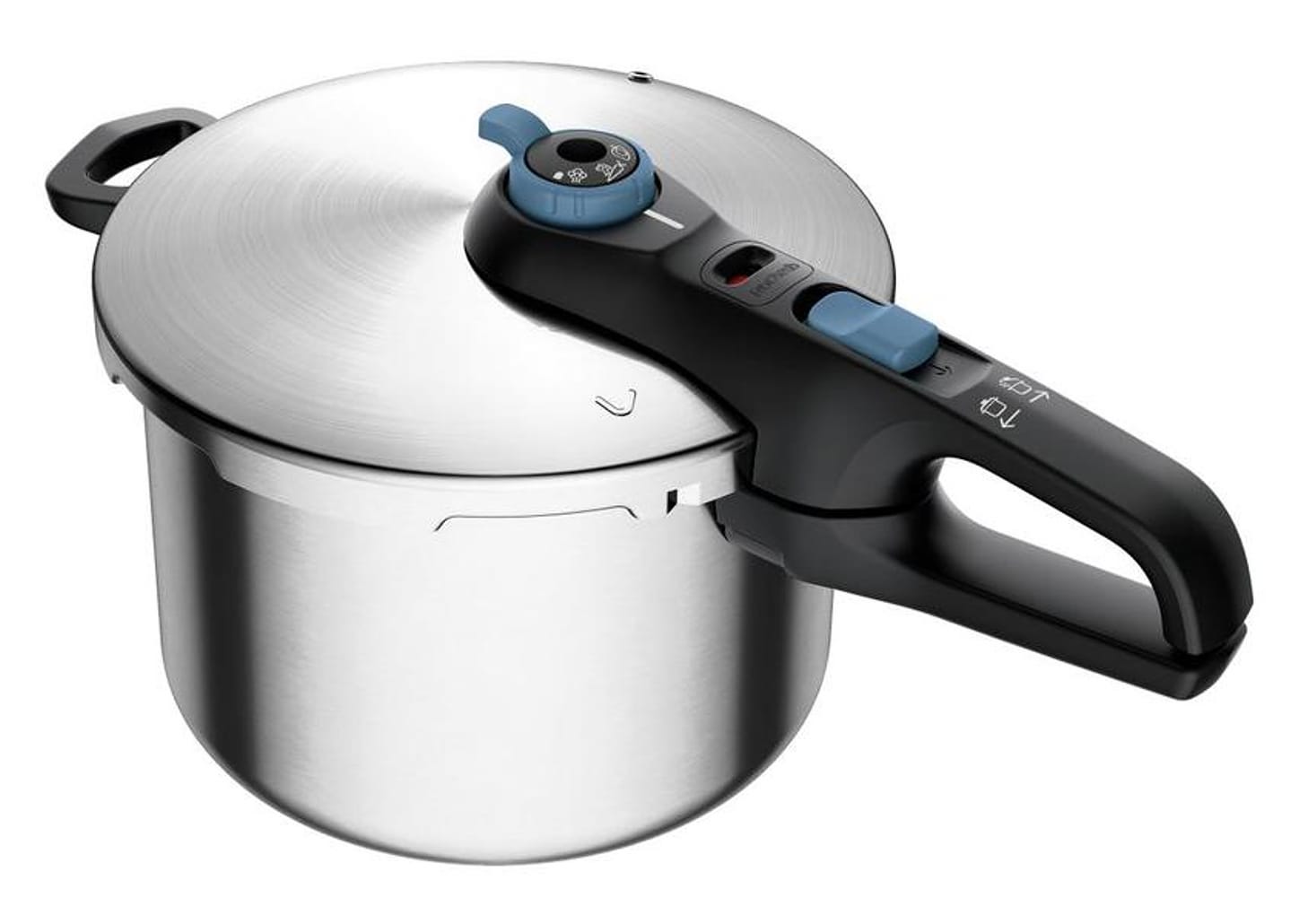 Panela de Pressão Rochedo Inox 6L Fechamento Externo Secure Trendy