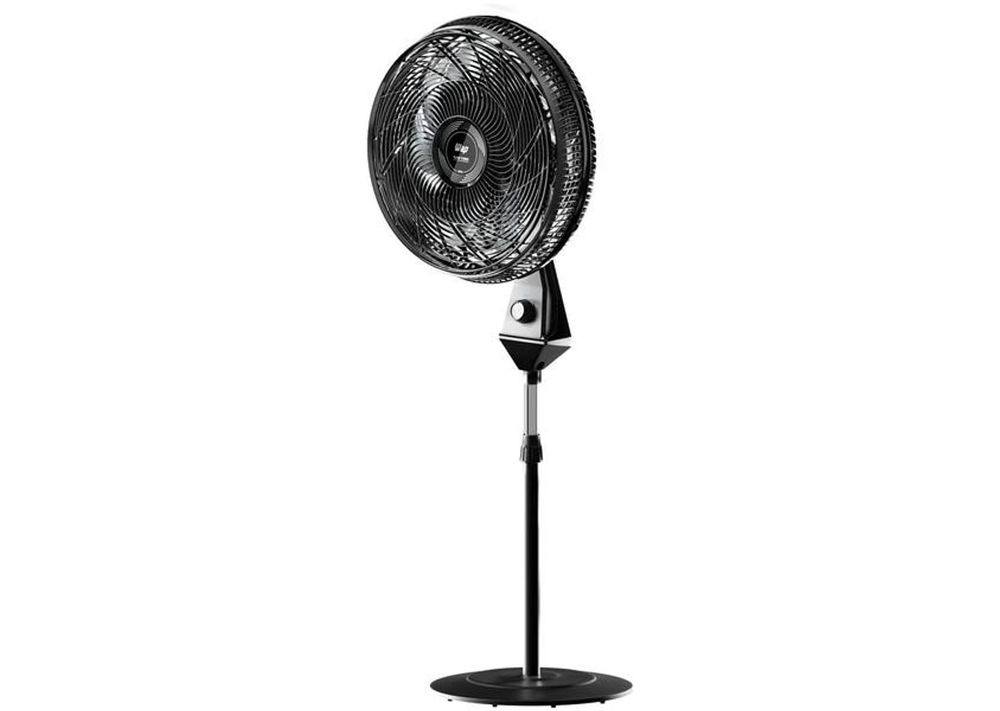 Ventilador Wap Flow Turbo 50cm 8 Pás 3 Velocidades Preto e Cinza