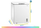 Freezer Horizontal Midea 145L MDRC207SLA011