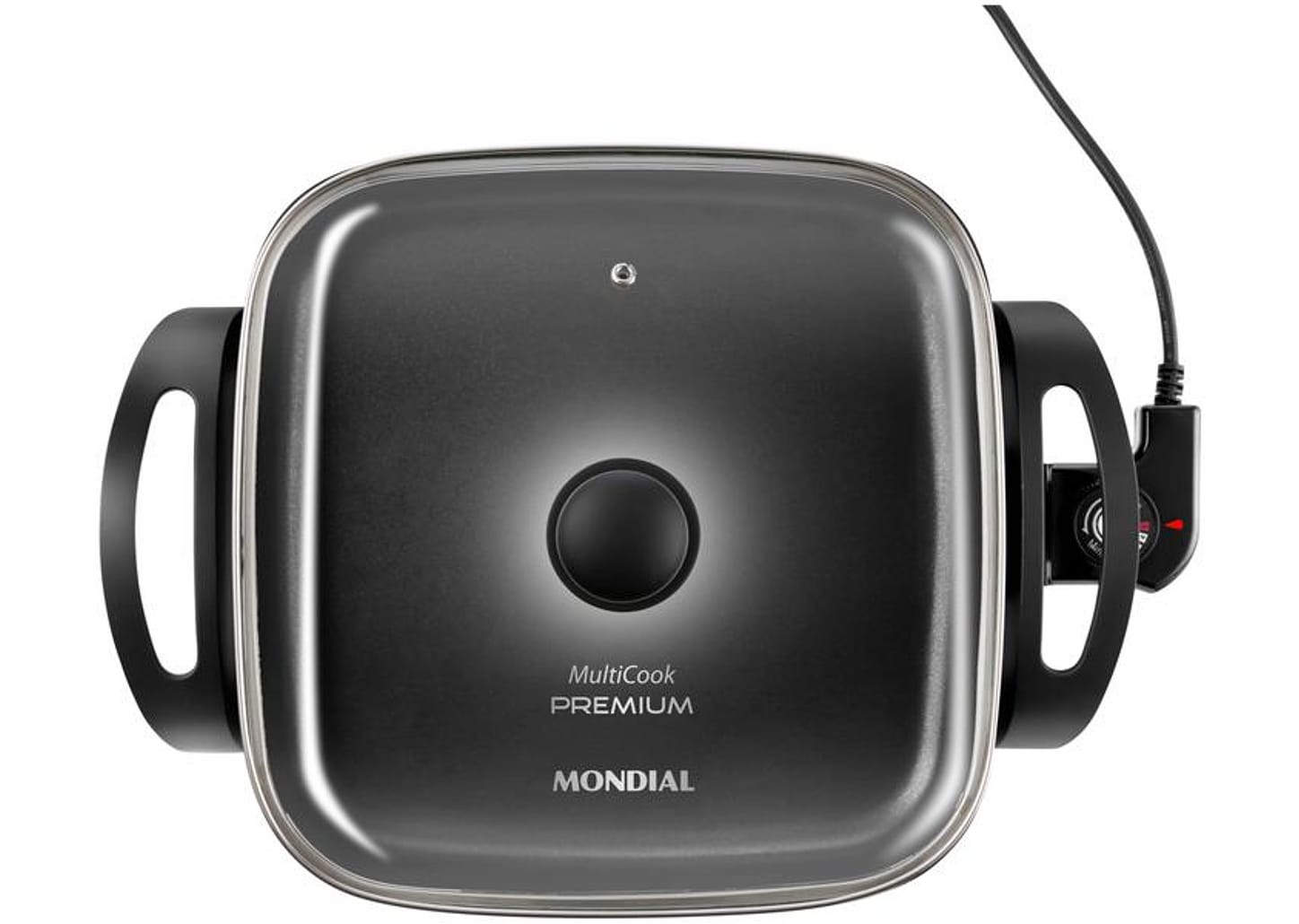 Panela Elétrica Multifuncional Quadrada Mondial - Premium Multicook 1200W 4L