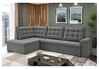 Sofá de Canto 6 Lugares Retrátil Reclinável Suede Veludo Dallas Flexforma Estofados