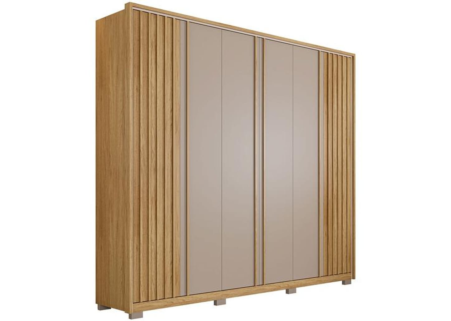 Guarda-roupa Casal 6 Portas 6 Gavetas Caemmun Apollo